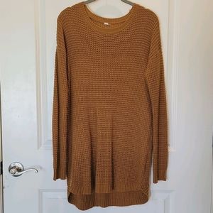 Oversized Waffle Knit Sweater